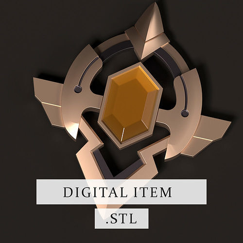 Honkai Star Rail - Topaz Badge 3d file stl  3D print model