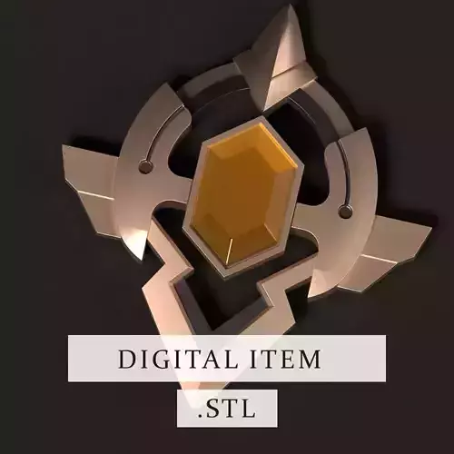 Honkai Star Rail - Topaz Badge 3d file stl 3D print model