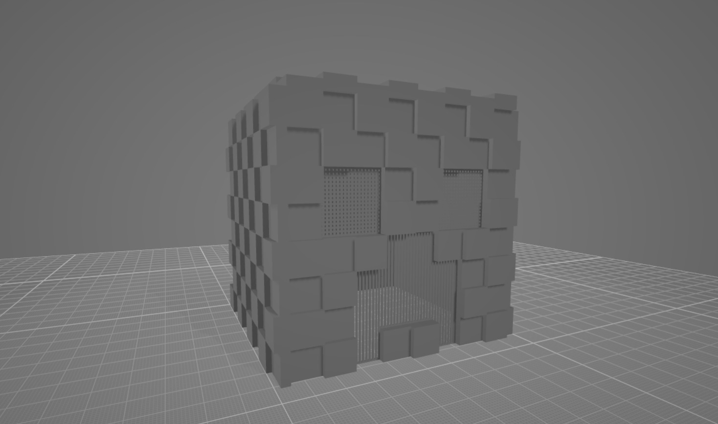 Wearable Minecraft Creeper Helmet 3D model_10