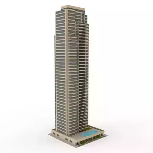 Bulding 3D Model Free 3D model