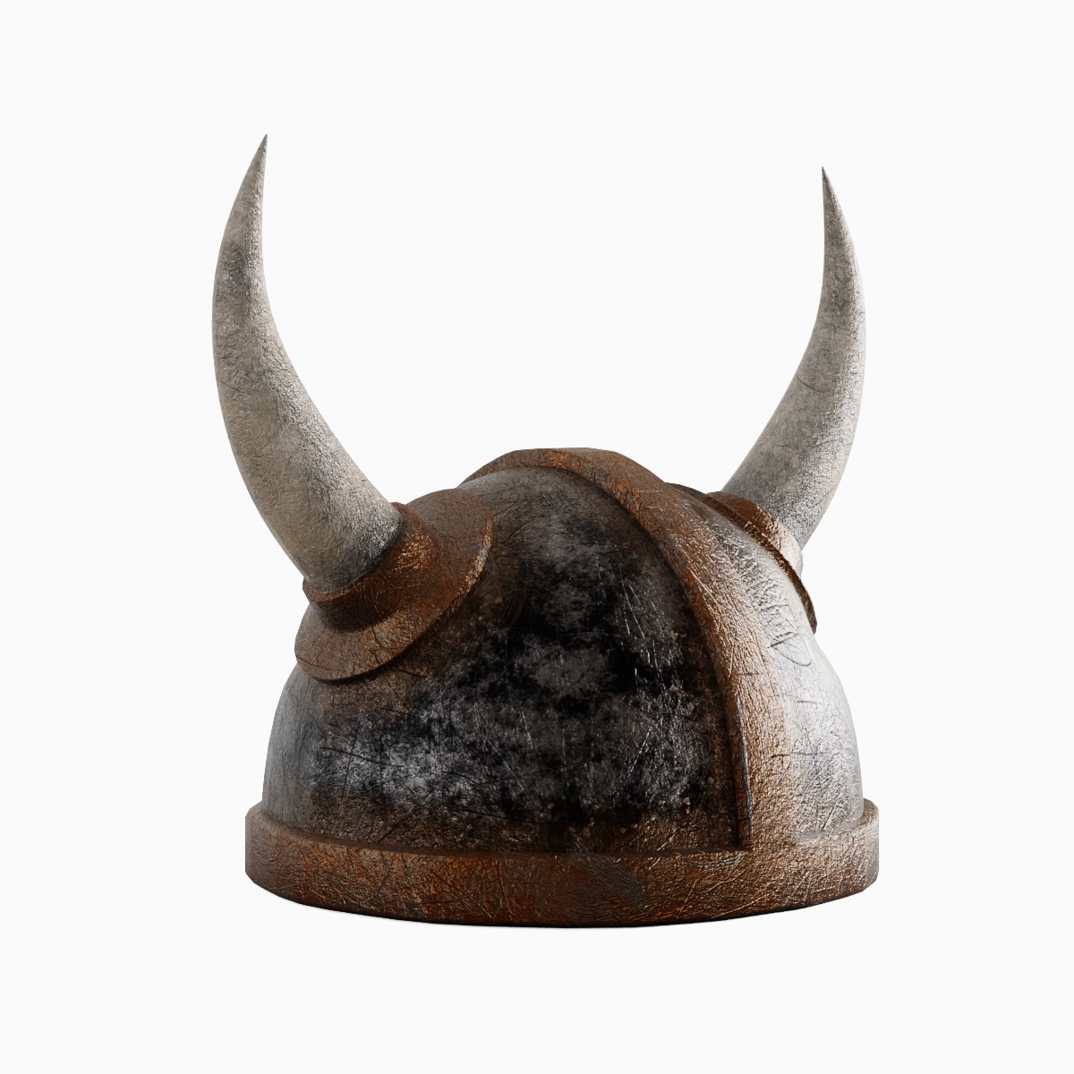 Viking Helmet 04 3D model_2