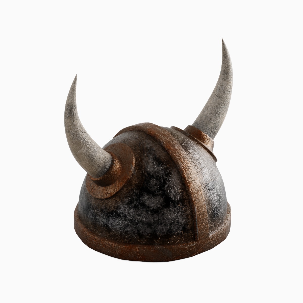 Viking Helmet 04 3D model_5