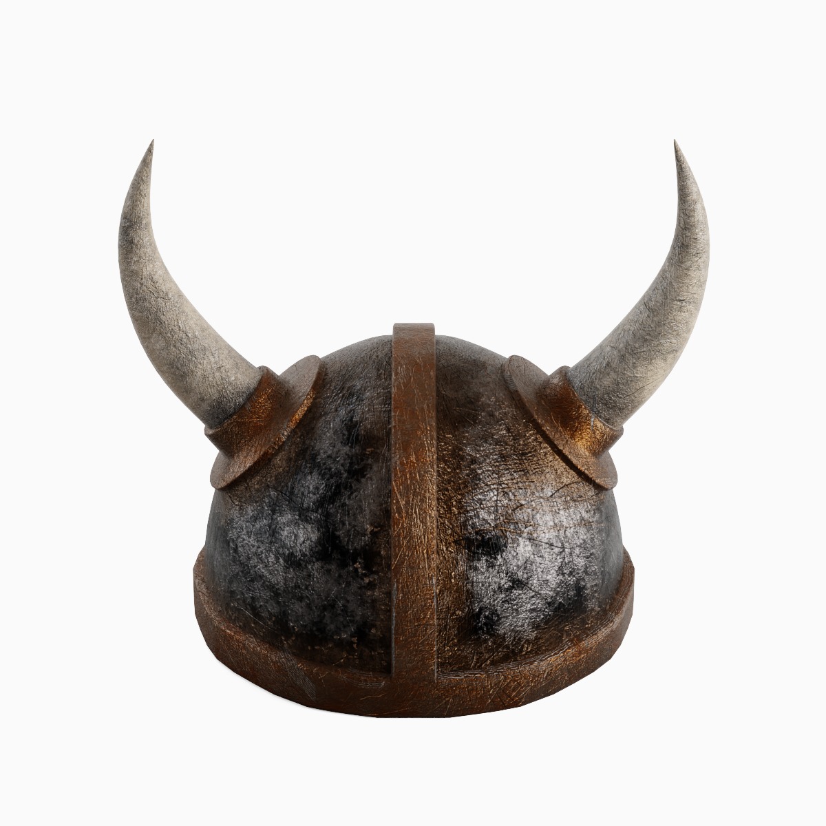 Viking Helmet 04 3D model_4
