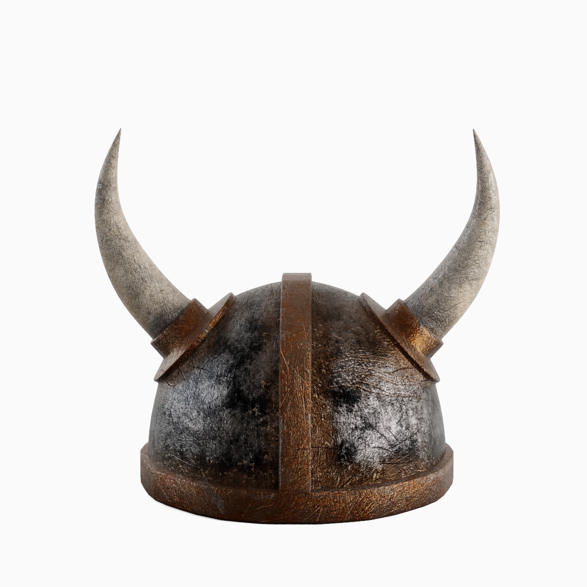 Viking Helmet 04 3D model_1