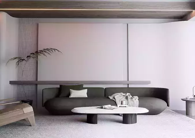 Modern Living | 3D model - 3D model önizlemesi