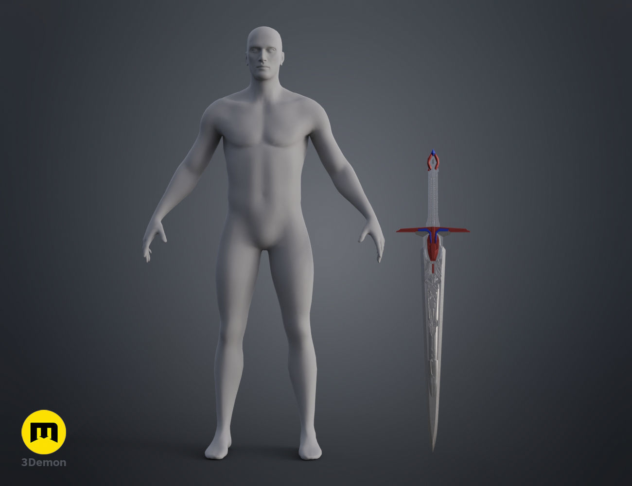 Optimus Prime Sword - Transformers 3D print model_2