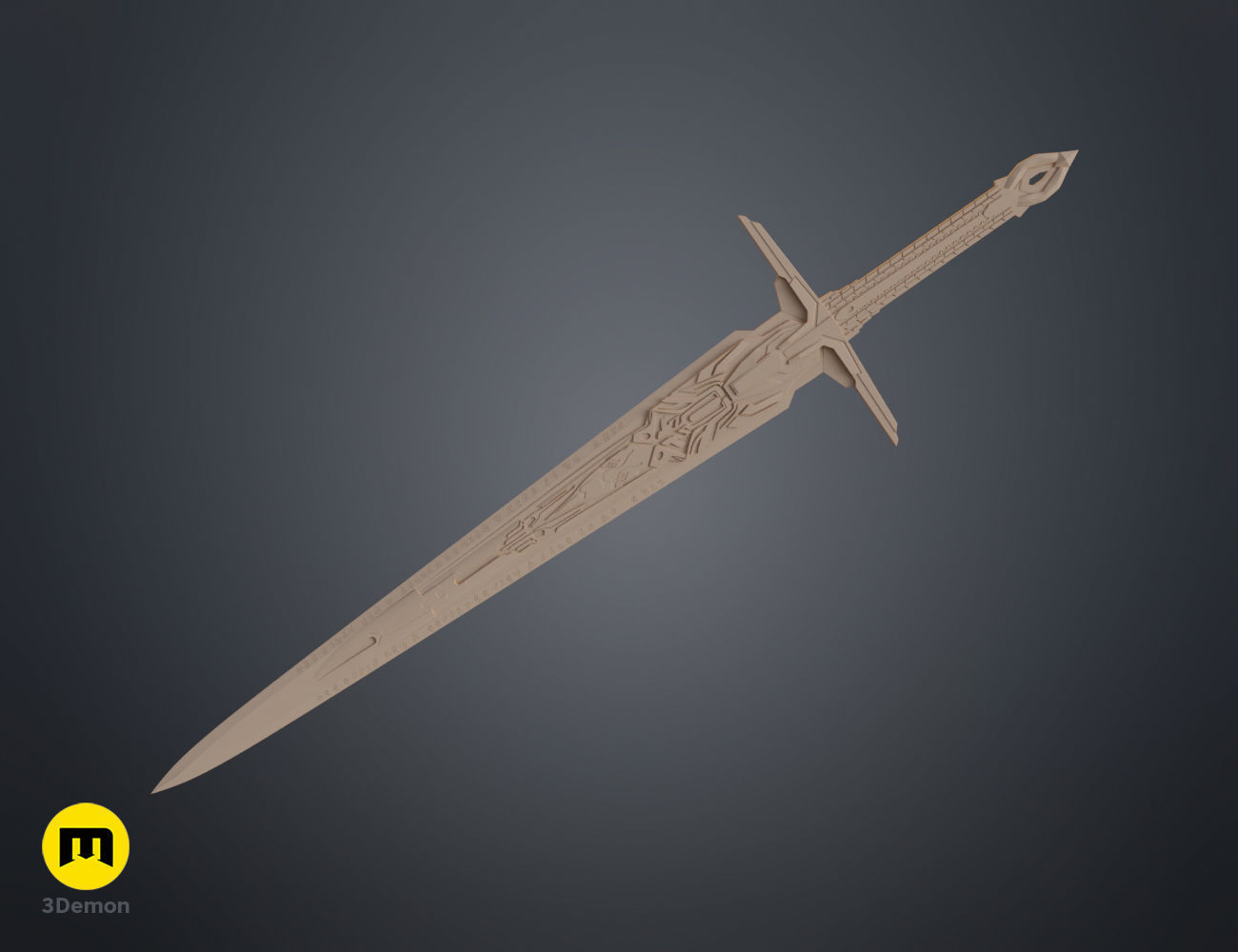 Optimus Prime Sword - Transformers 3D print model_10