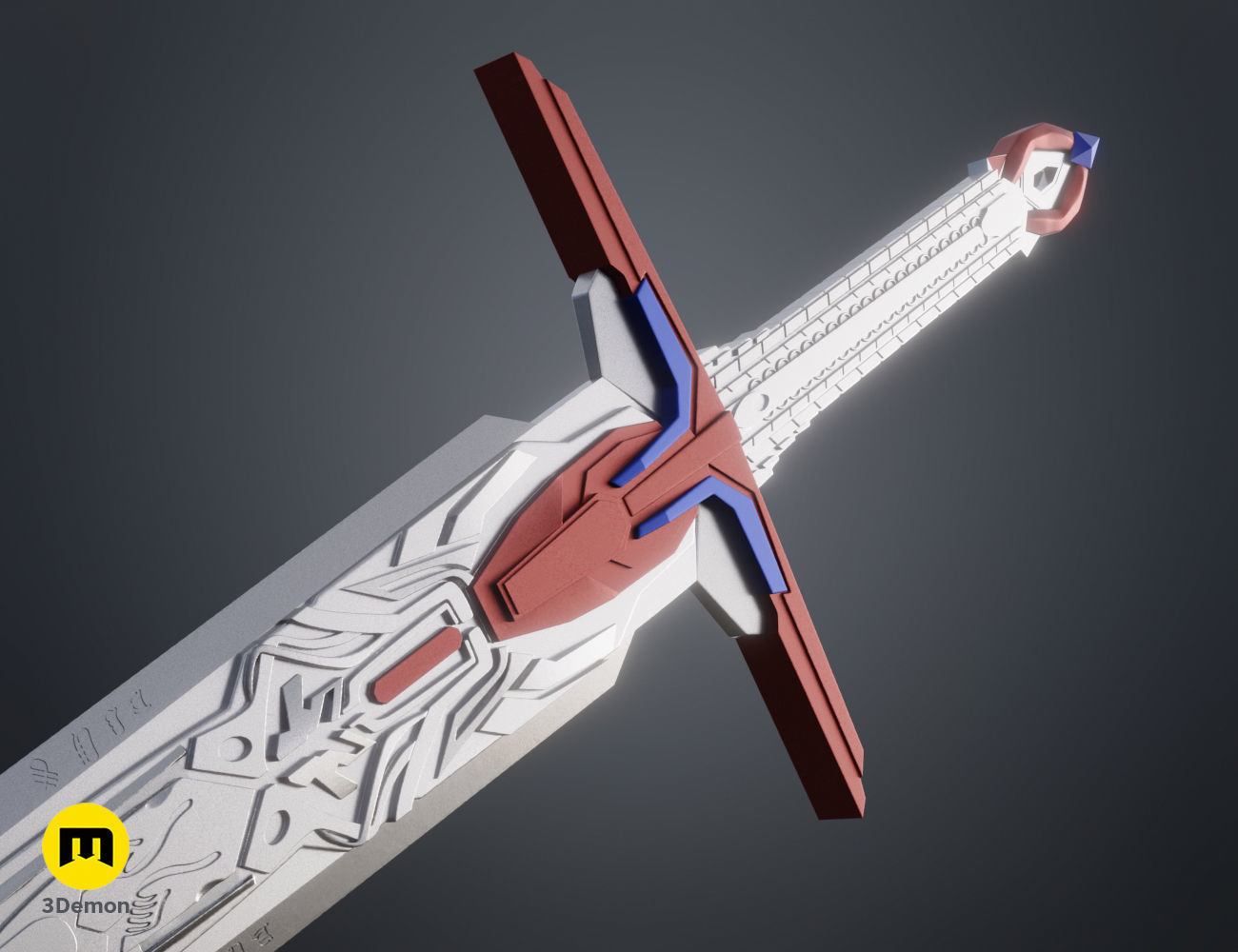 Optimus Prime Sword - Transformers 3D print model_1
