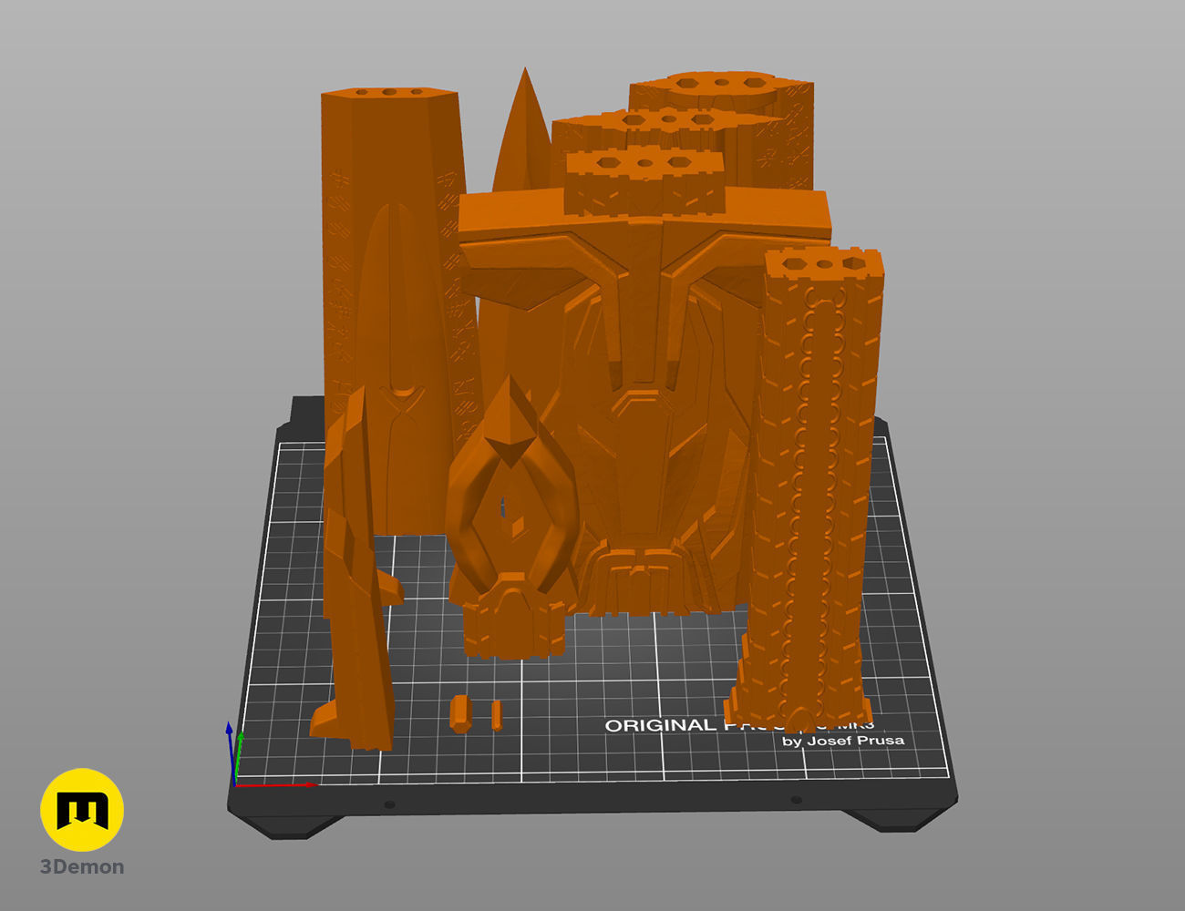 Optimus Prime Sword - Transformers 3D print model_6