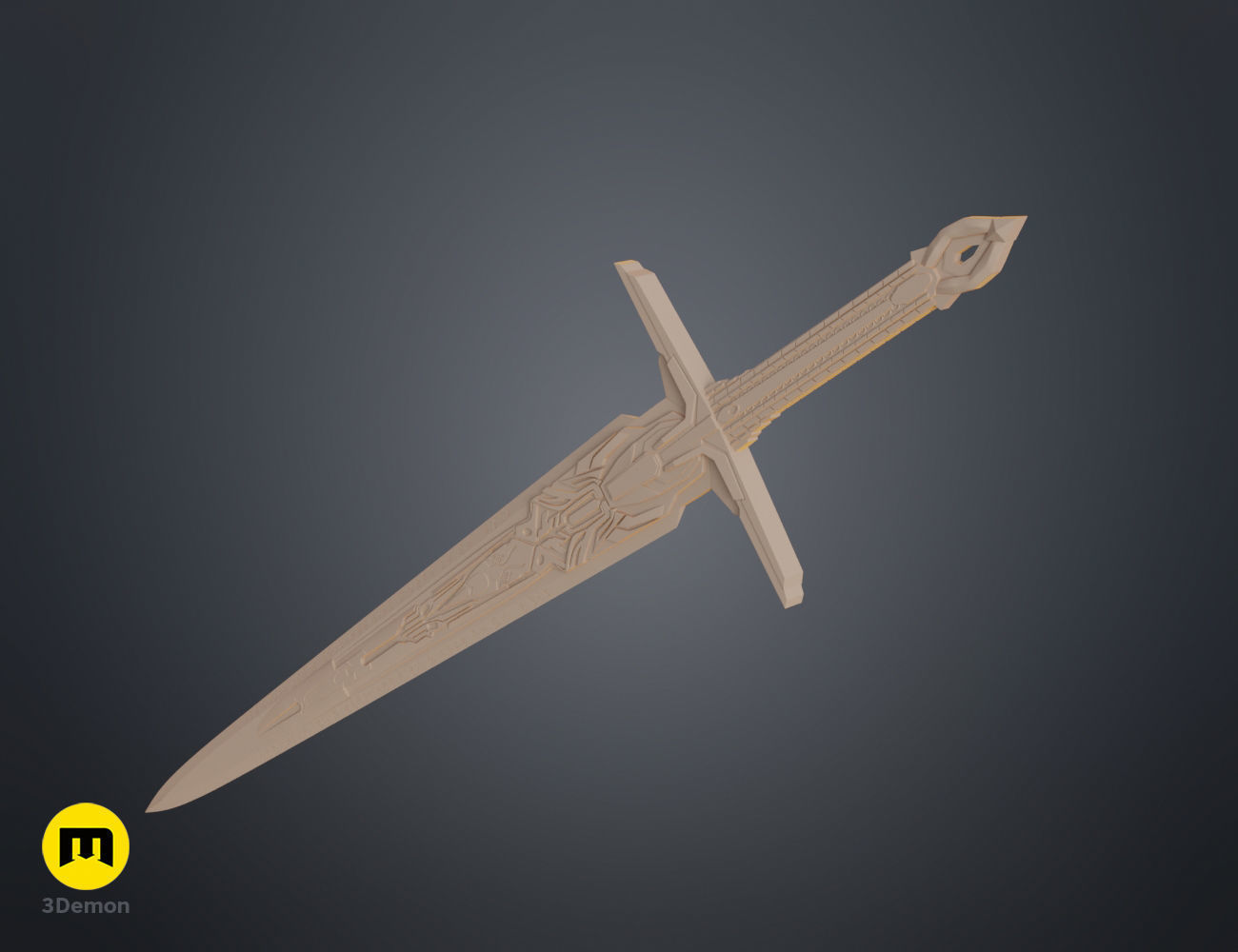 Optimus Prime Sword - Transformers 3D print model_11