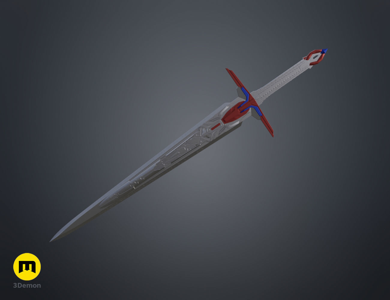 Optimus Prime Sword - Transformers 3D print model_4
