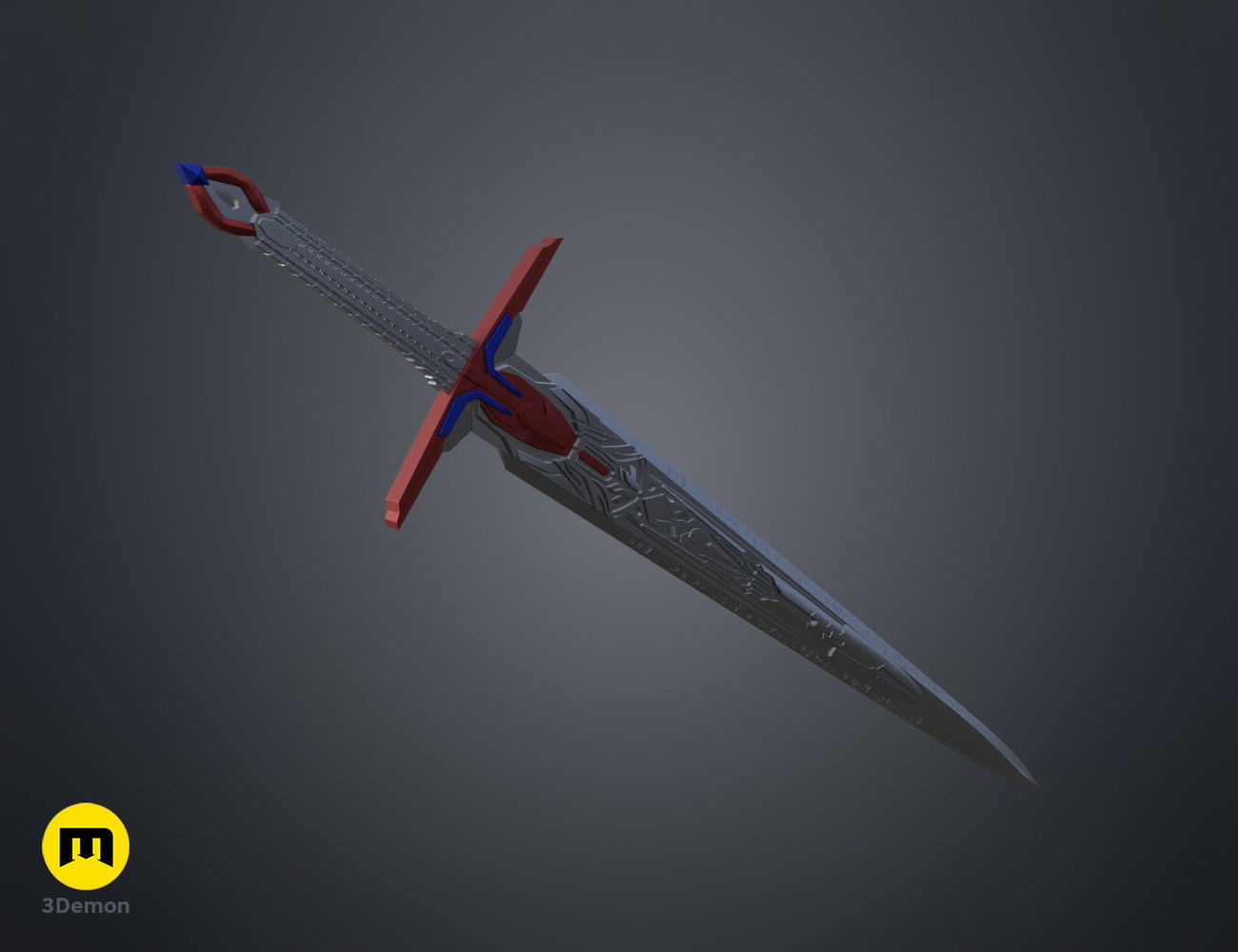 Optimus Prime Sword - Transformers 3D print model_7