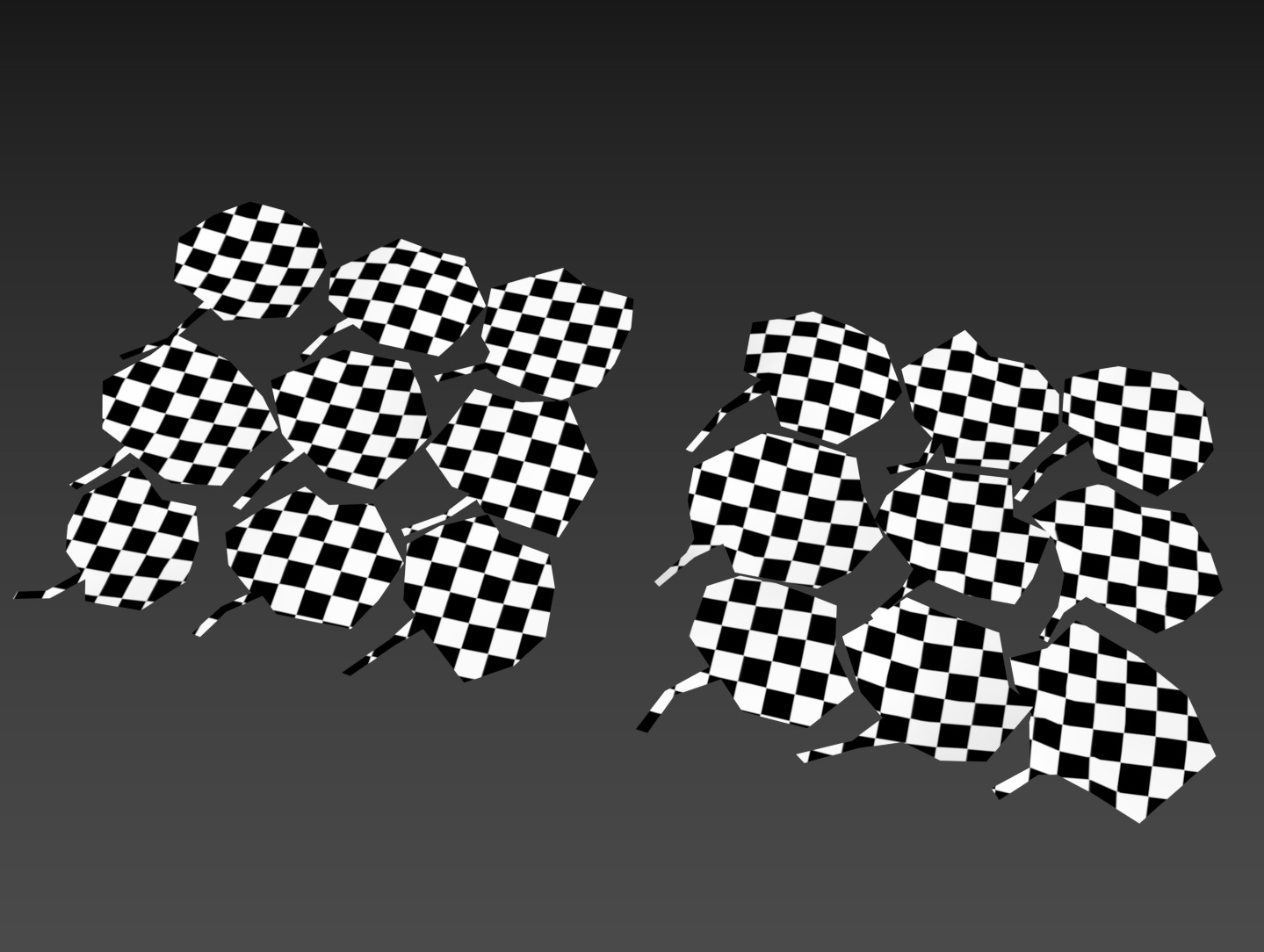 Autumn Fall Maple Tree Leaves Leaf Low-poly 3D model_11