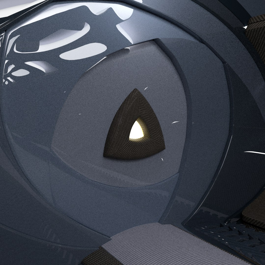 sci-fi corridor 3D model_3