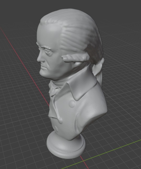 Johann Heinrich Lambert 3D print model_1