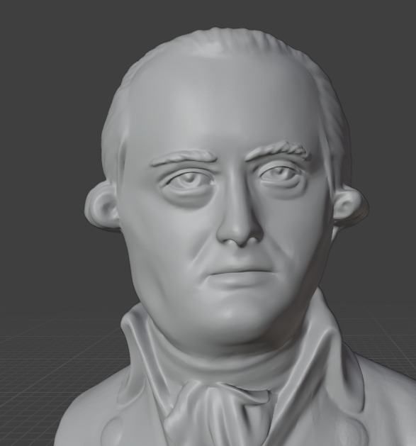 Johann Heinrich Lambert 3D print model_6