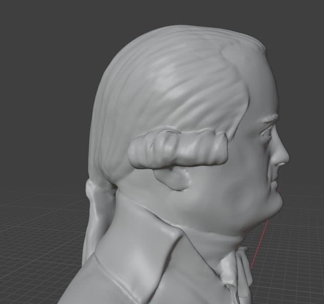 Johann Heinrich Lambert 3D print model_8