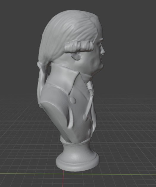 Johann Heinrich Lambert 3D print model_17