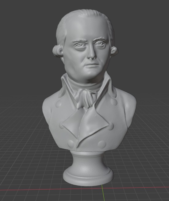 Johann Heinrich Lambert 3D print model_15