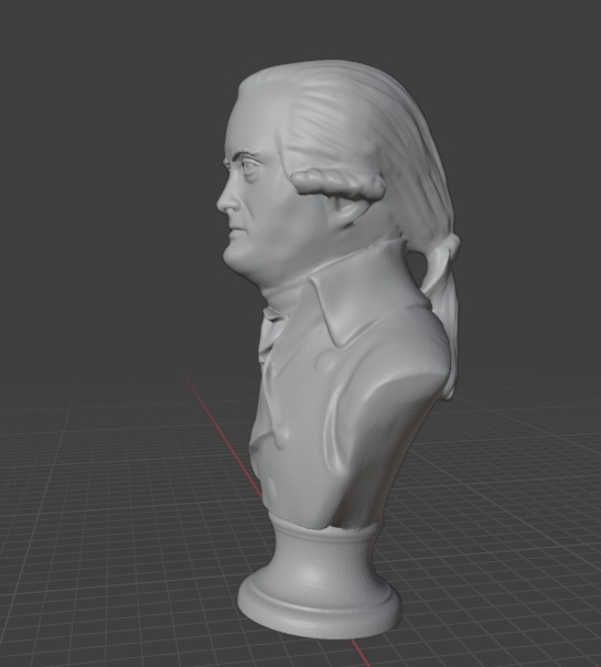 Johann Heinrich Lambert 3D print model_2