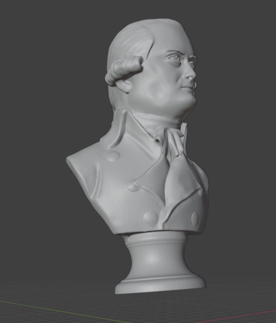 Johann Heinrich Lambert 3D print model_16