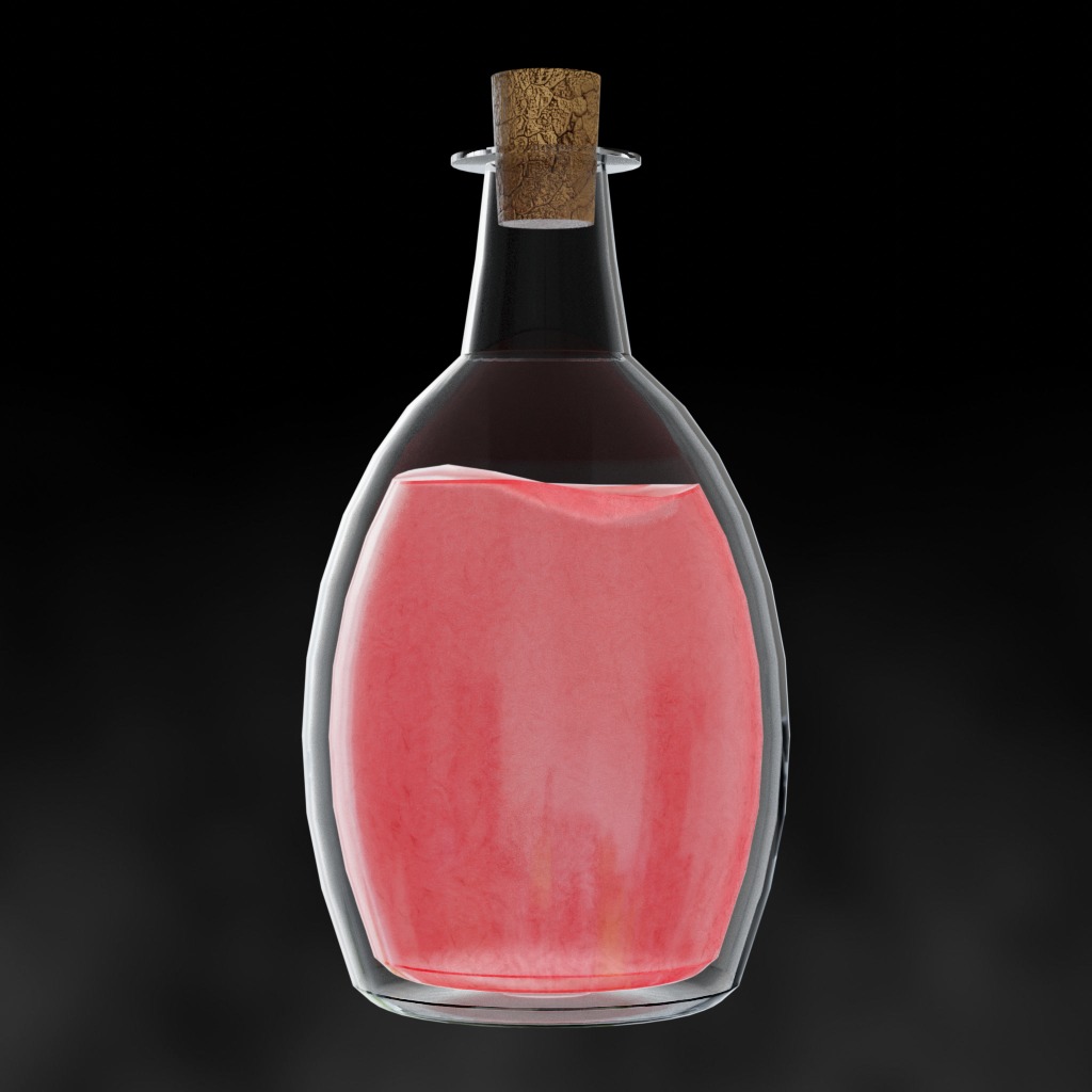 PBR Potion Collection 3D model_11