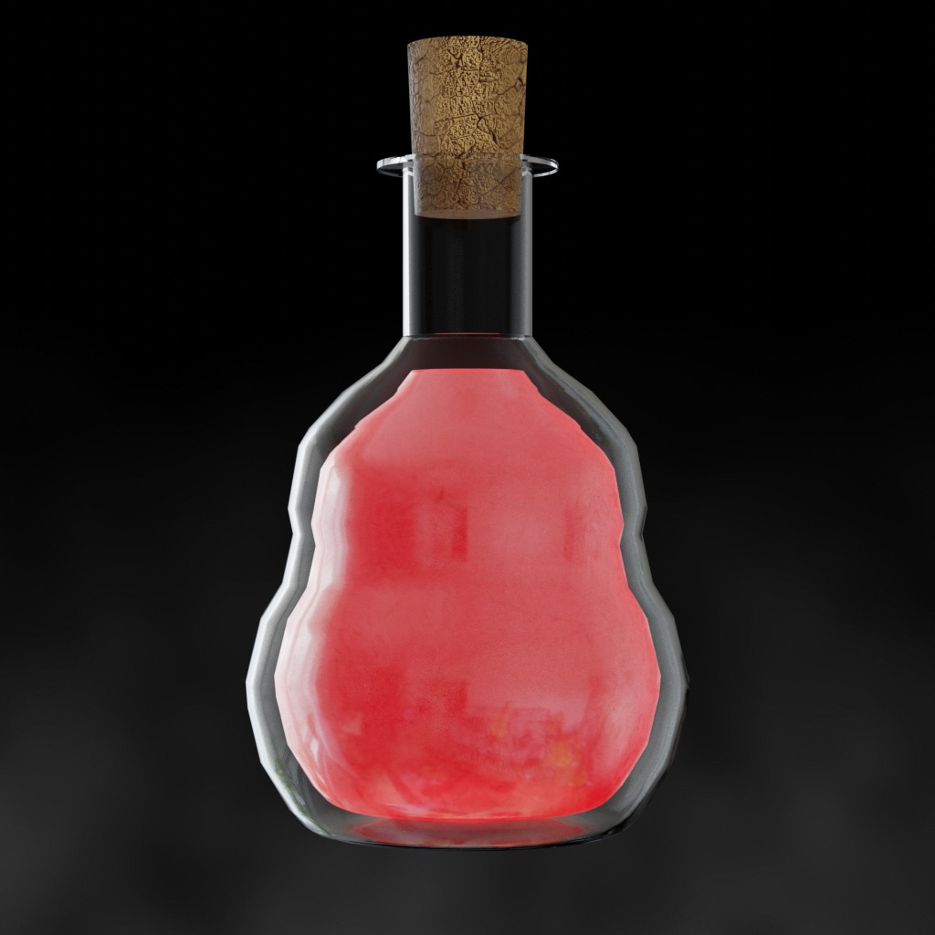 PBR Potion Collection 3D model_7