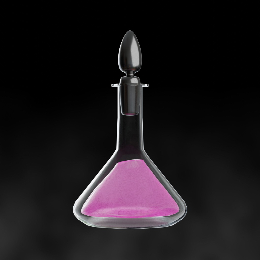 PBR Potion Collection 3D model_3