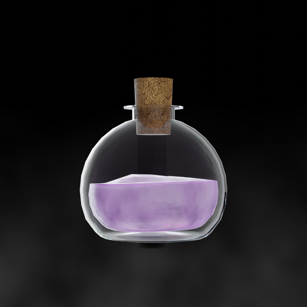 PBR Potion Collection 3D model_9