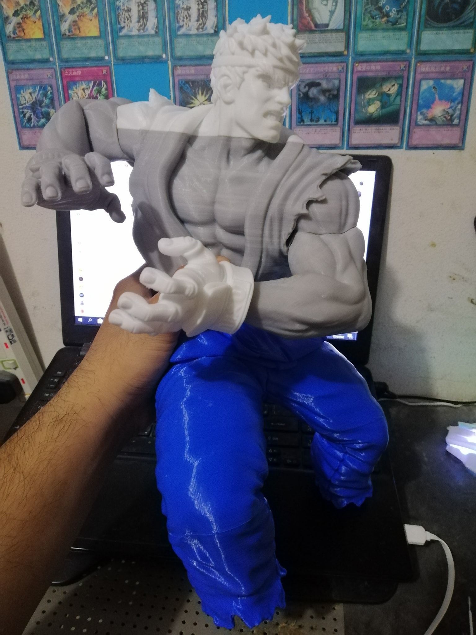 Street fighter RYU 3D print model_2