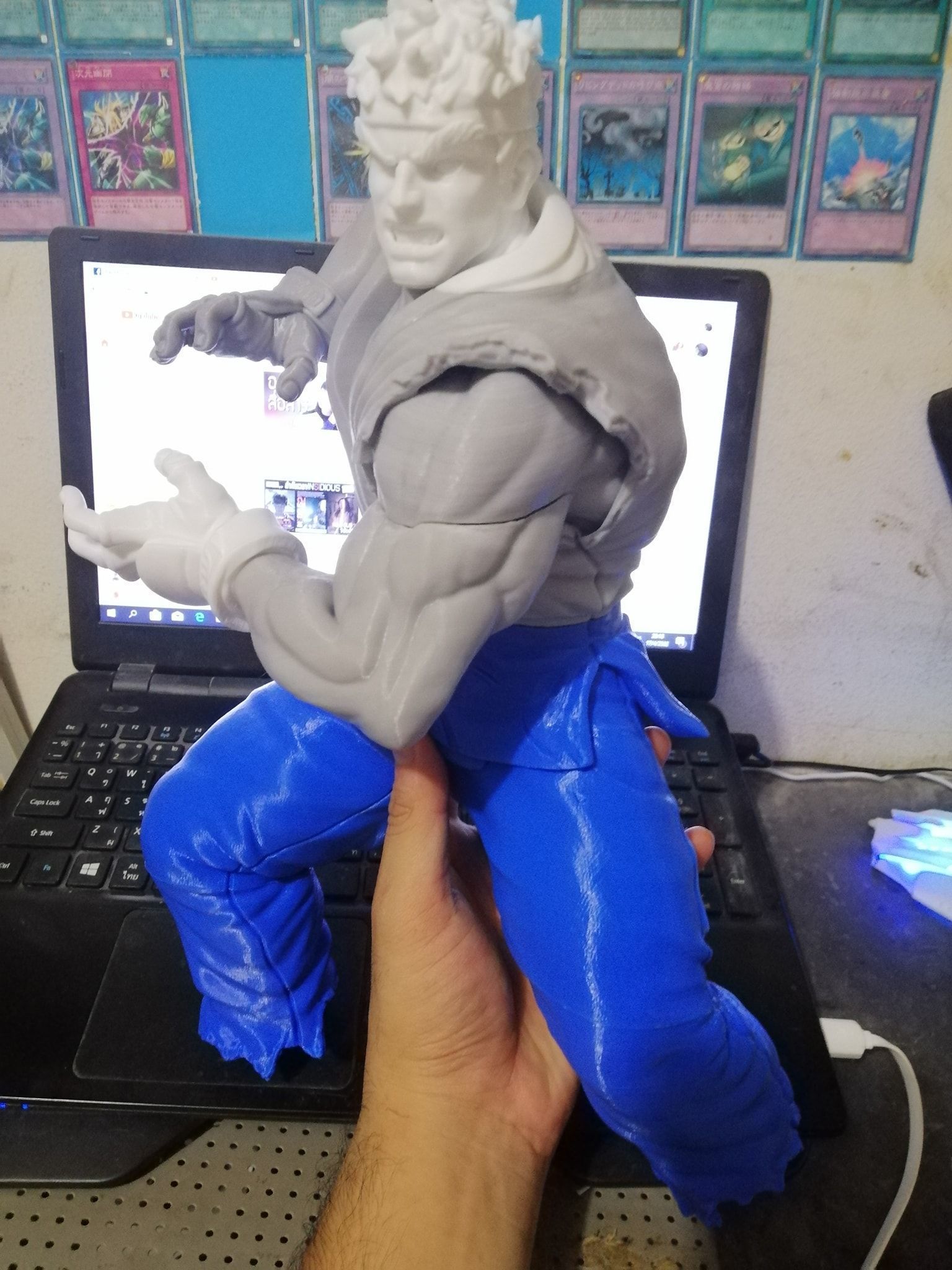 Street fighter RYU 3D print model_1