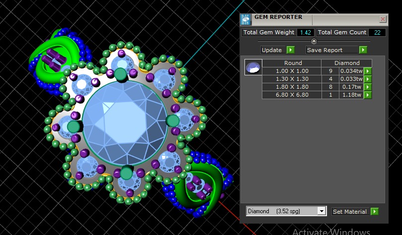 precious wedding ring 3d printbale model 3D print model_3