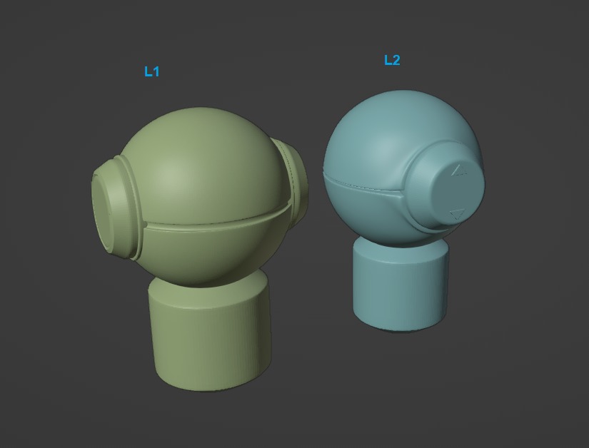 Articuled Megaman Legend 1 and 2 3D print model_7