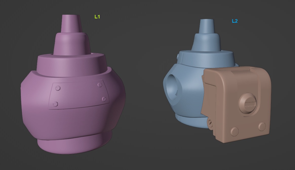 Articuled Megaman Legend 1 and 2 3D print model_6