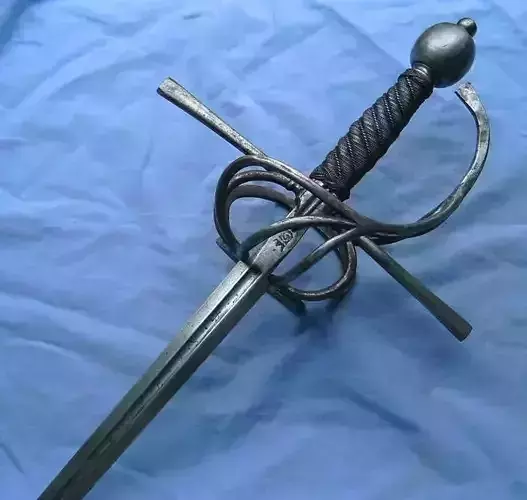 Rapier Sword 3D Model