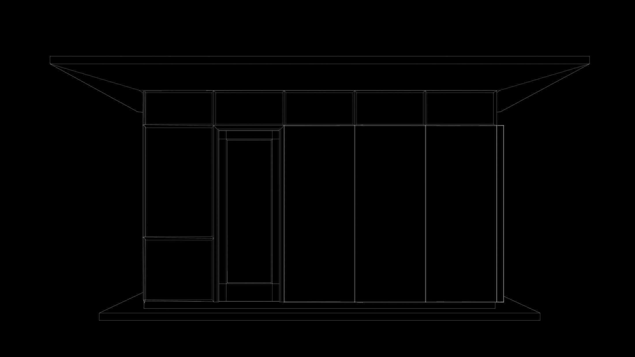 Security booth 24u06 3D model_7