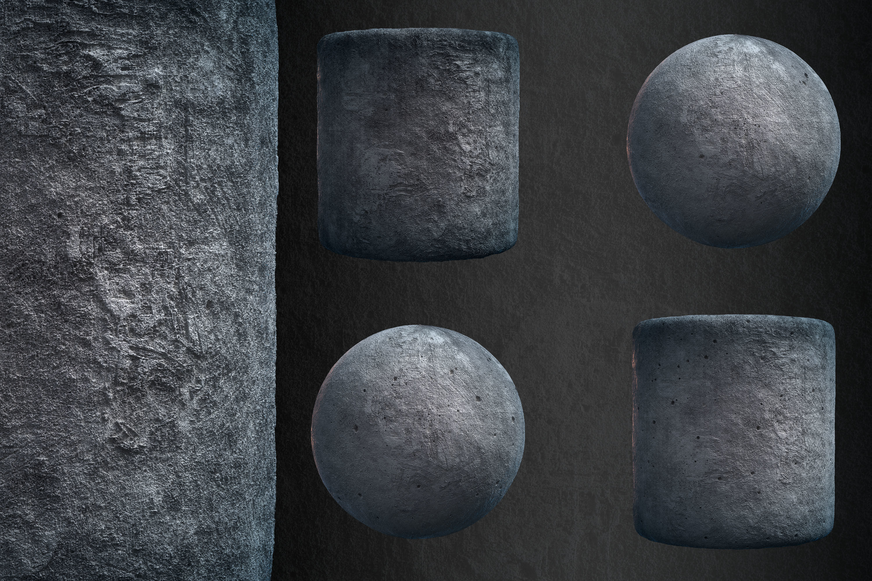 Concrete Wall - VOL 03 - Maps - Sbsar Texture_2
