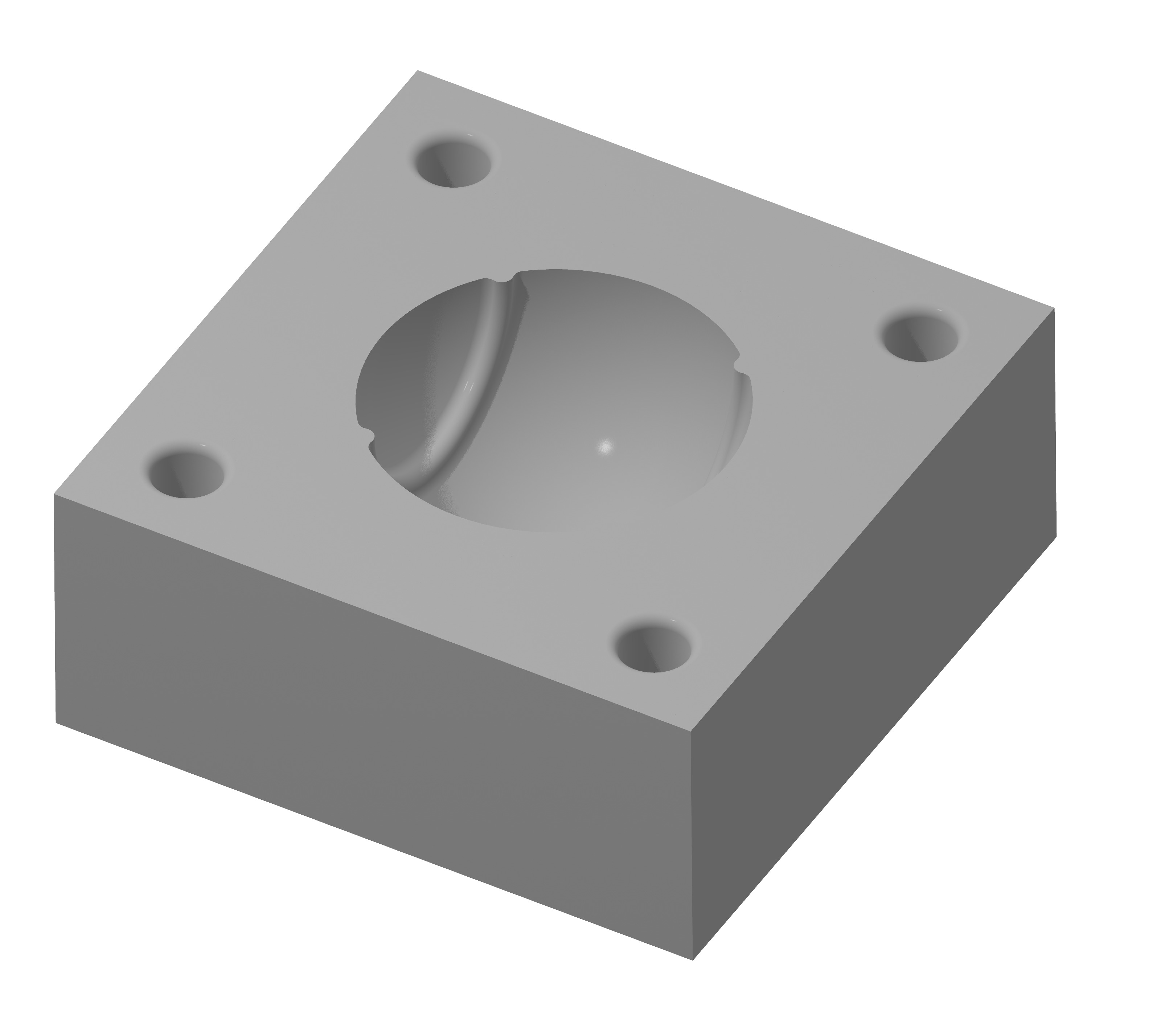 Chocolate Mold Tennis Ball 3D print model_2