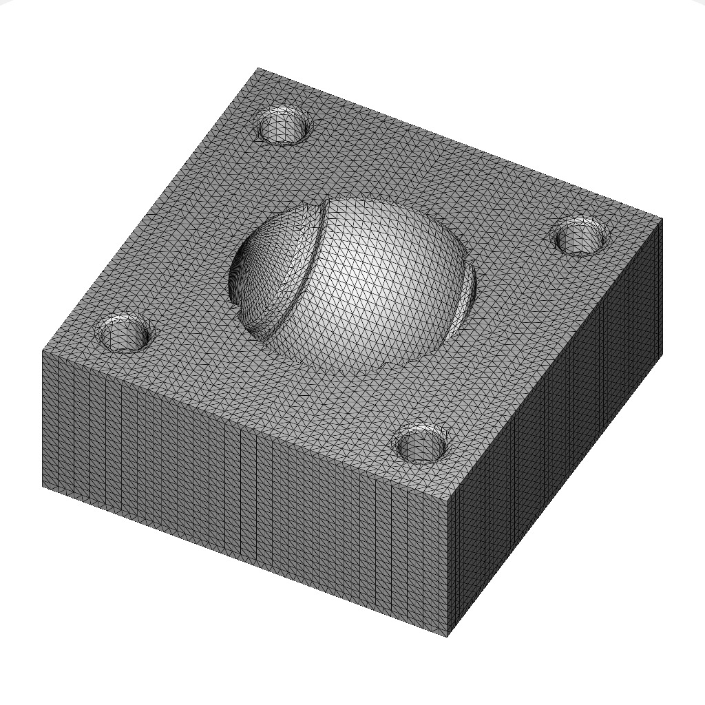 Chocolate Mold Tennis Ball 3D print model_4