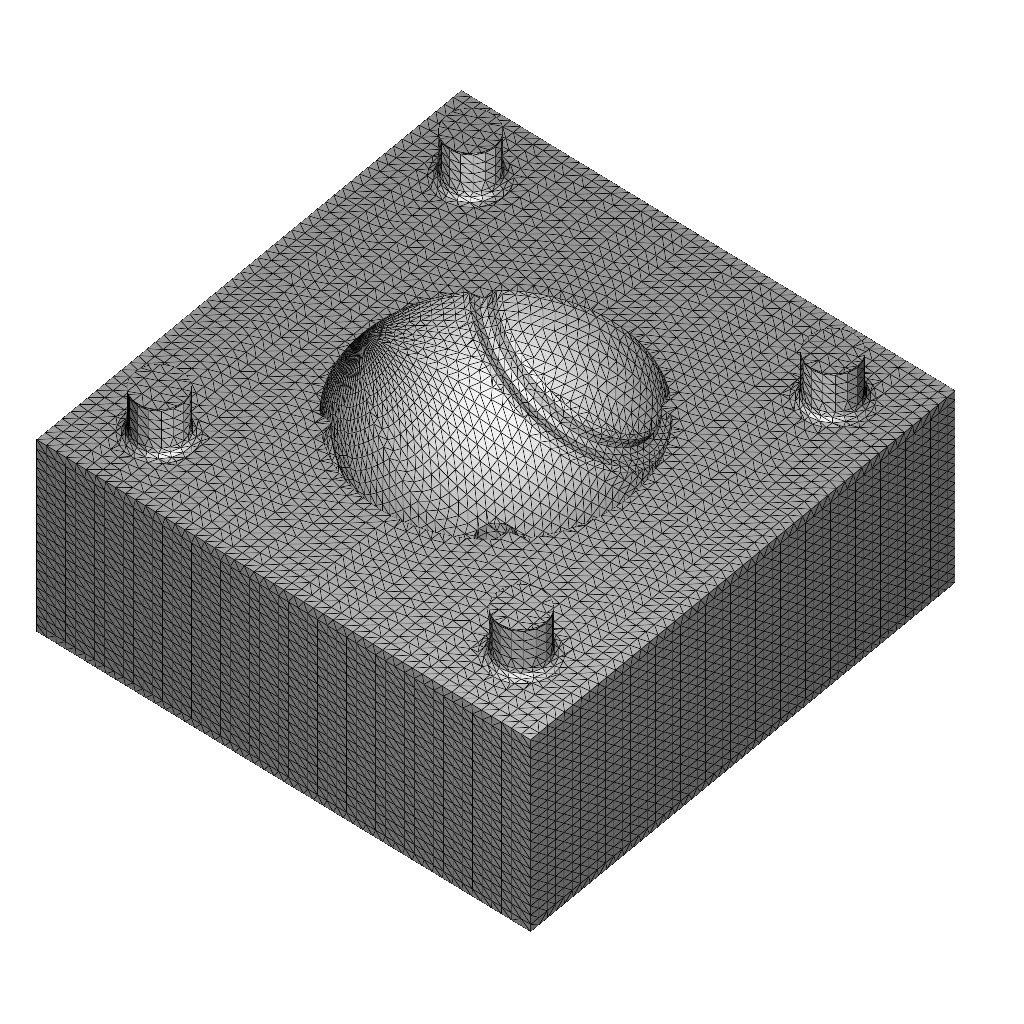 Chocolate Mold Tennis Ball 3D print model_3