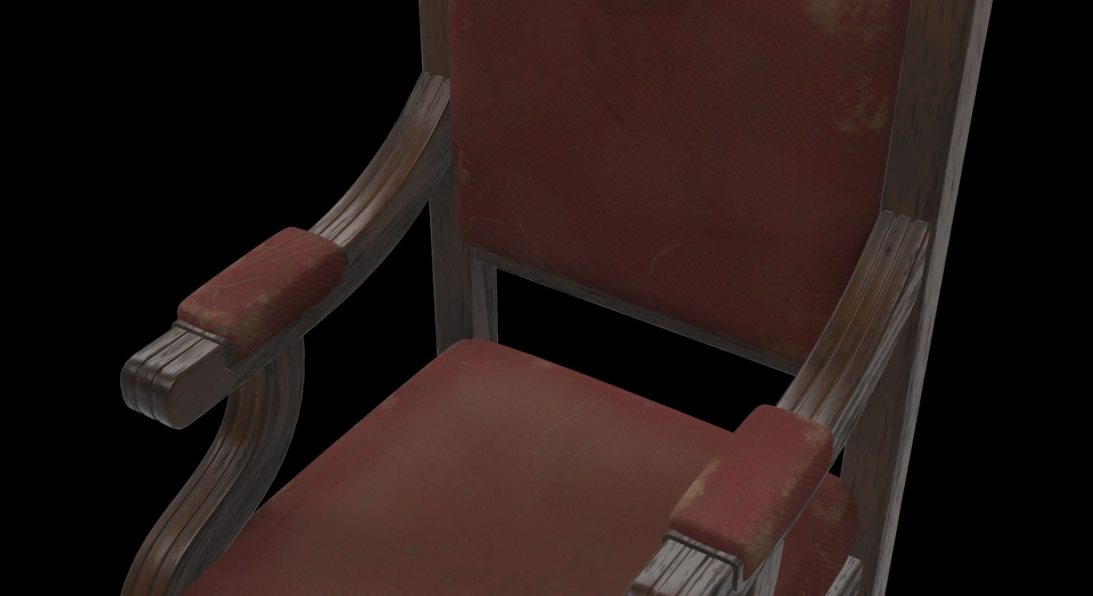 armchair 3D model_4