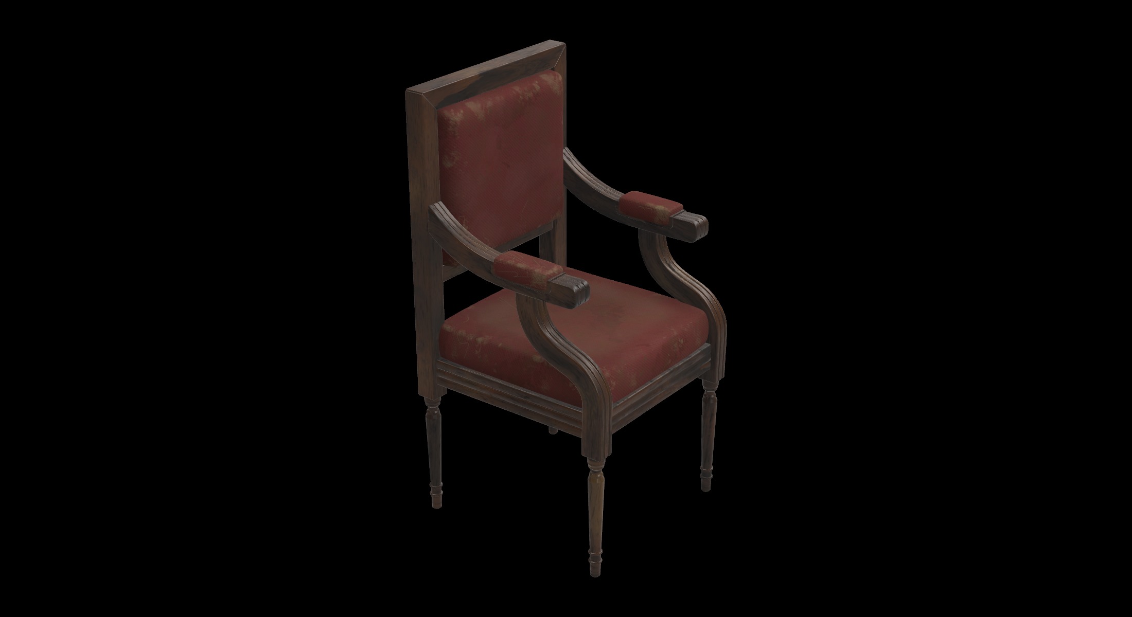 armchair 3D model_1