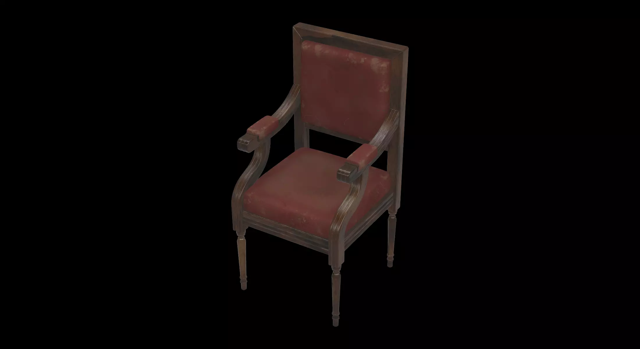 armchair 3D model_0