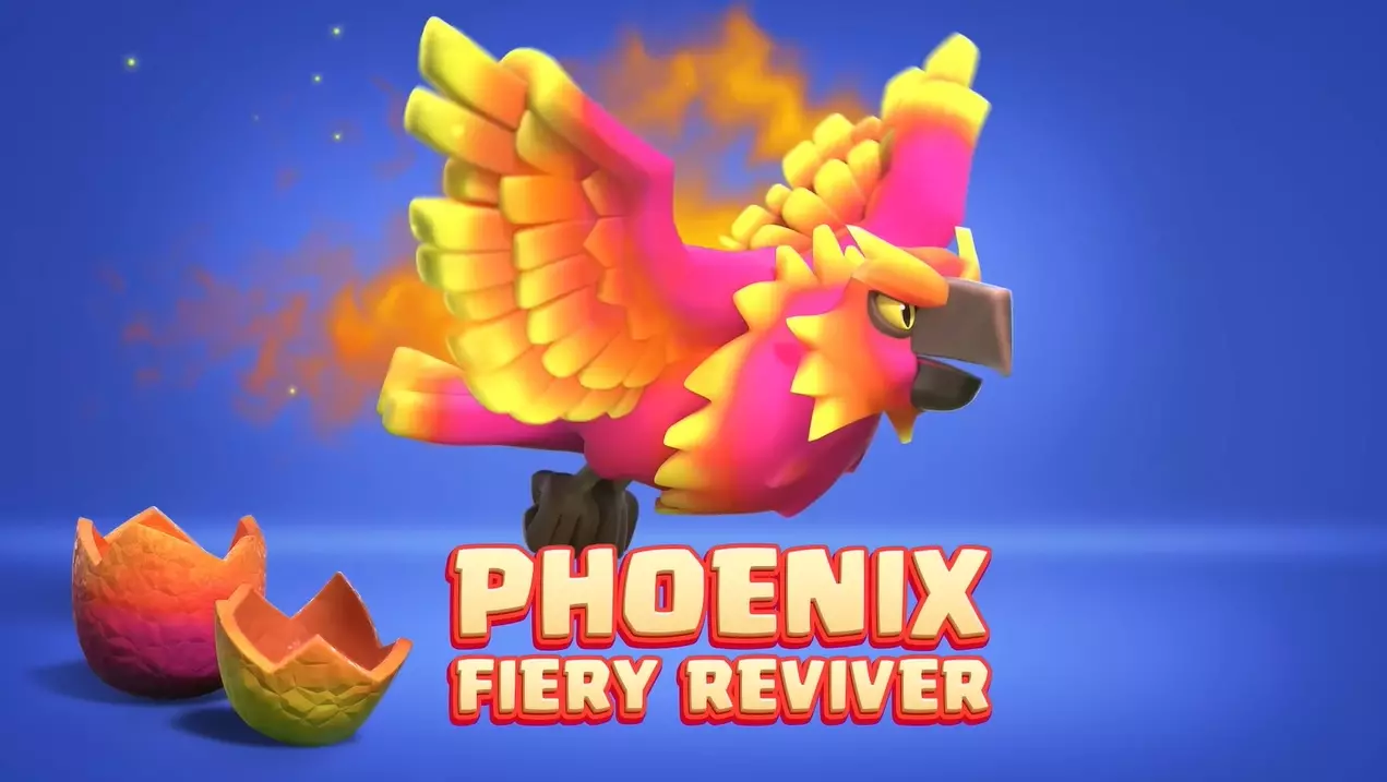 Stylized Phoenix Rigged and Animated for VR AR Games Low-poly 3D model_0