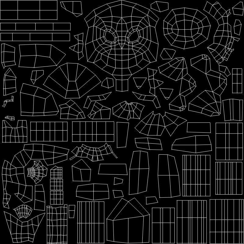 Stylized Phoenix Rigged and Animated for VR AR Games Low-poly 3D model_13