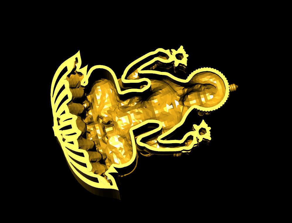 laxmi ji free  stl file laxmi  Free 3D print model_1