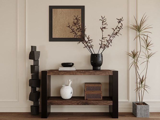Decorative cabinet 3D model