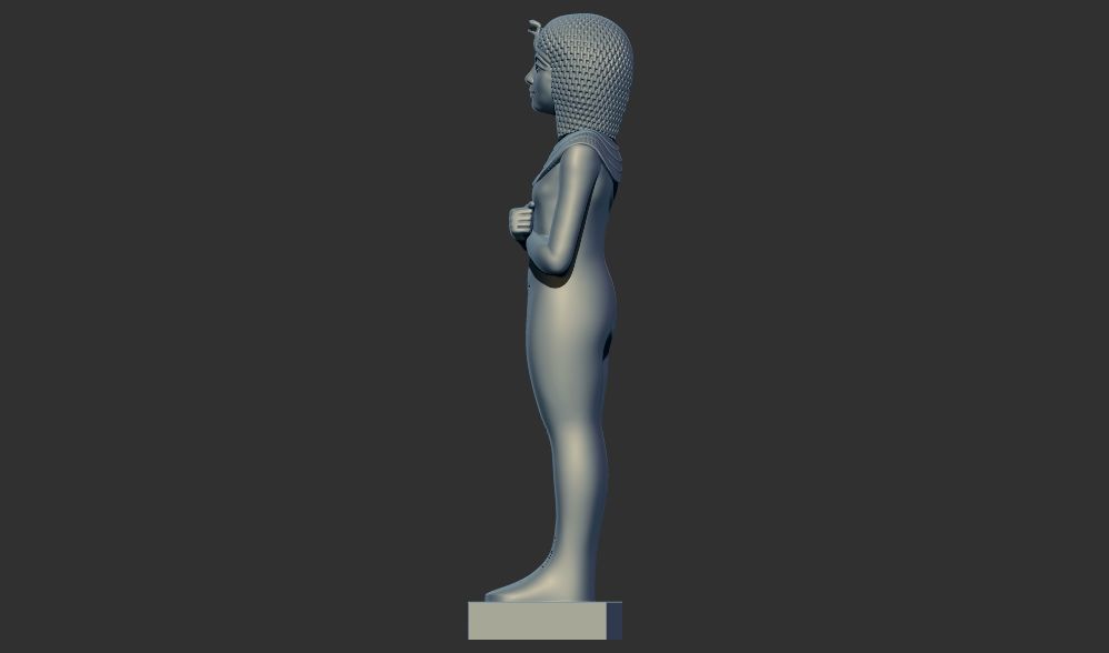 Ushabti of Tutankhamun statue 3d printable model 3D print model_18