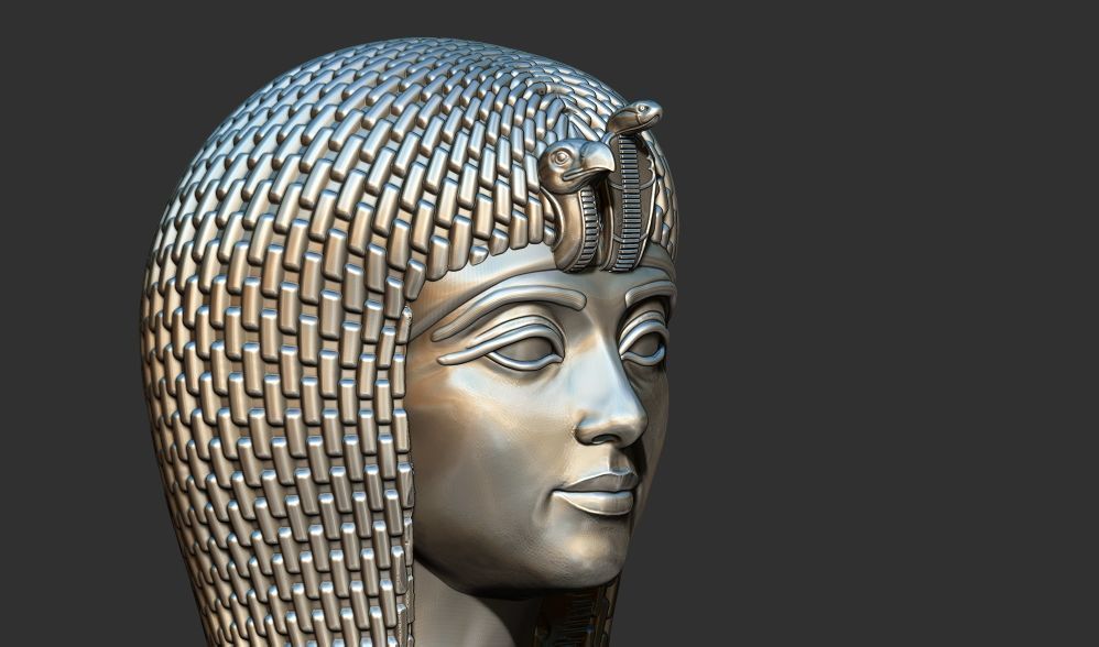 Ushabti of Tutankhamun statue 3d printable model 3D print model_9