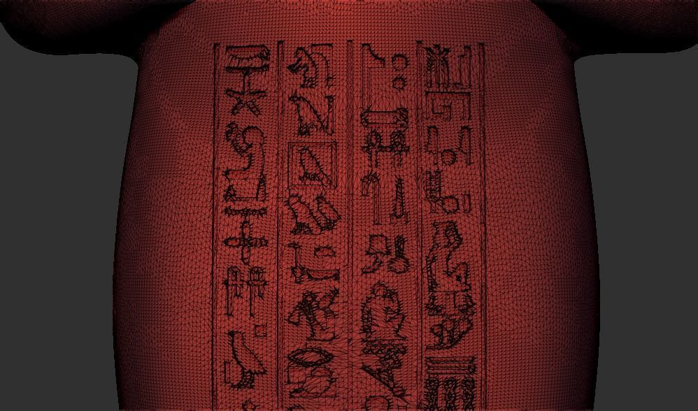 Ushabti of Tutankhamun statue 3d printable model 3D print model_26